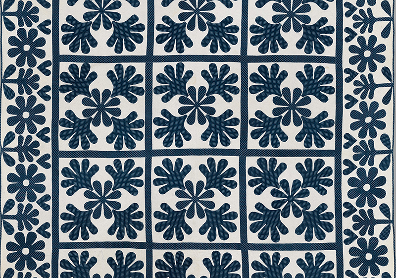 Quilt, Oak Leaf pattern©The Metropolitan Museum of Art, New York