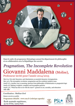 Affiche pragmatisme Maddalena